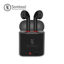 Samload I7S TWS наушники туры беспроводные Bluetooth наушники Близнецы стерео музыка гарнитура для Apple iPhone 7s X 8 Heaphones