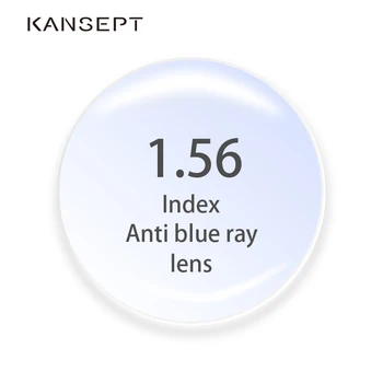 1.56 Index Anti-Blue Ray Prescription Lenses Aspherical Computer Professional Lenses Anti-Radiation Optical Myopia Hyperopia Len