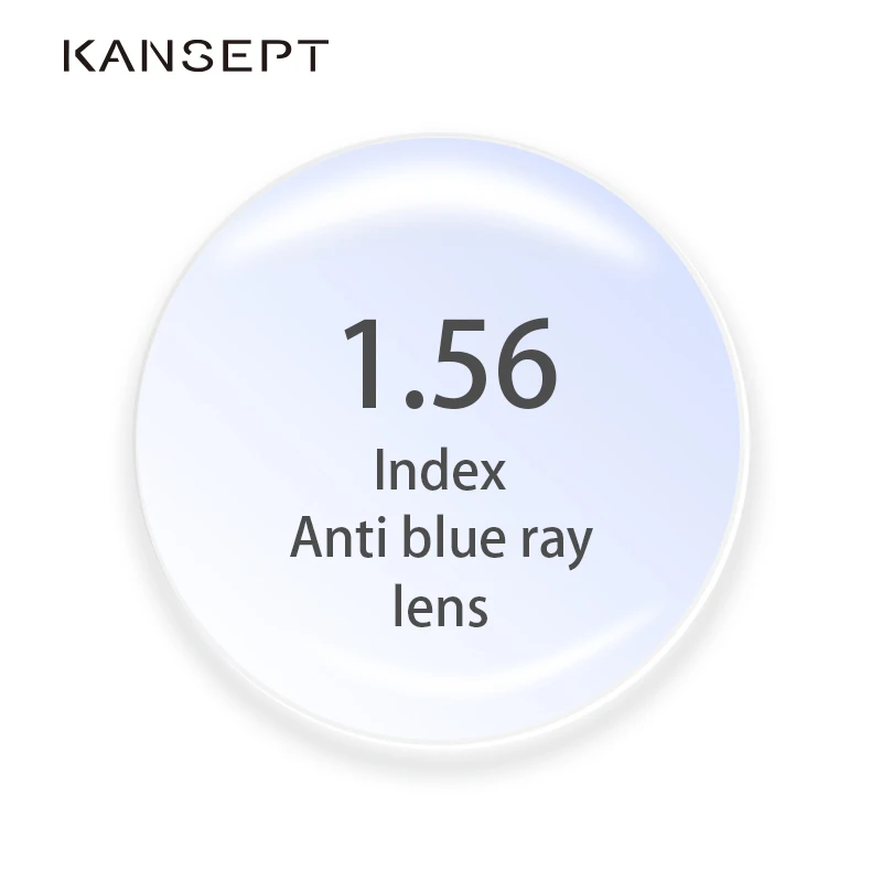 Baratos 1,56 Índice de lentes de prescripción de rayos azules lentes asféricas profesionales de ordenador antiradiación miopía óptica hipermeía Len