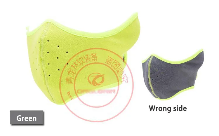 Outdoor Sports Ear Protection Half Face Winter Keep Warm Velcro Mask Ski Motorcycle Bike Cold Protection Face Mask Multicolor 12