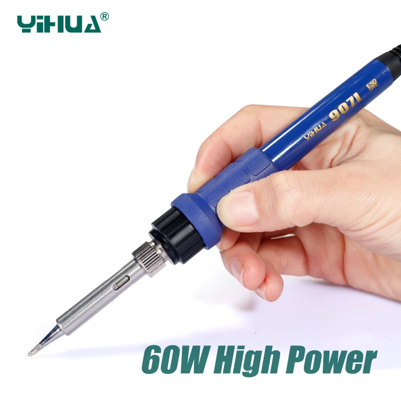 YIHUA 899D 720W паяльная станция с горячим воздухом ESD цифровая для распайки 110 В/220