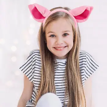 

Halloween Animal Cosplay Headwear Dairy Cow Giraffe Donkey Pig Hoop Nose Tail Headband Adult Children Stage Performance Props
