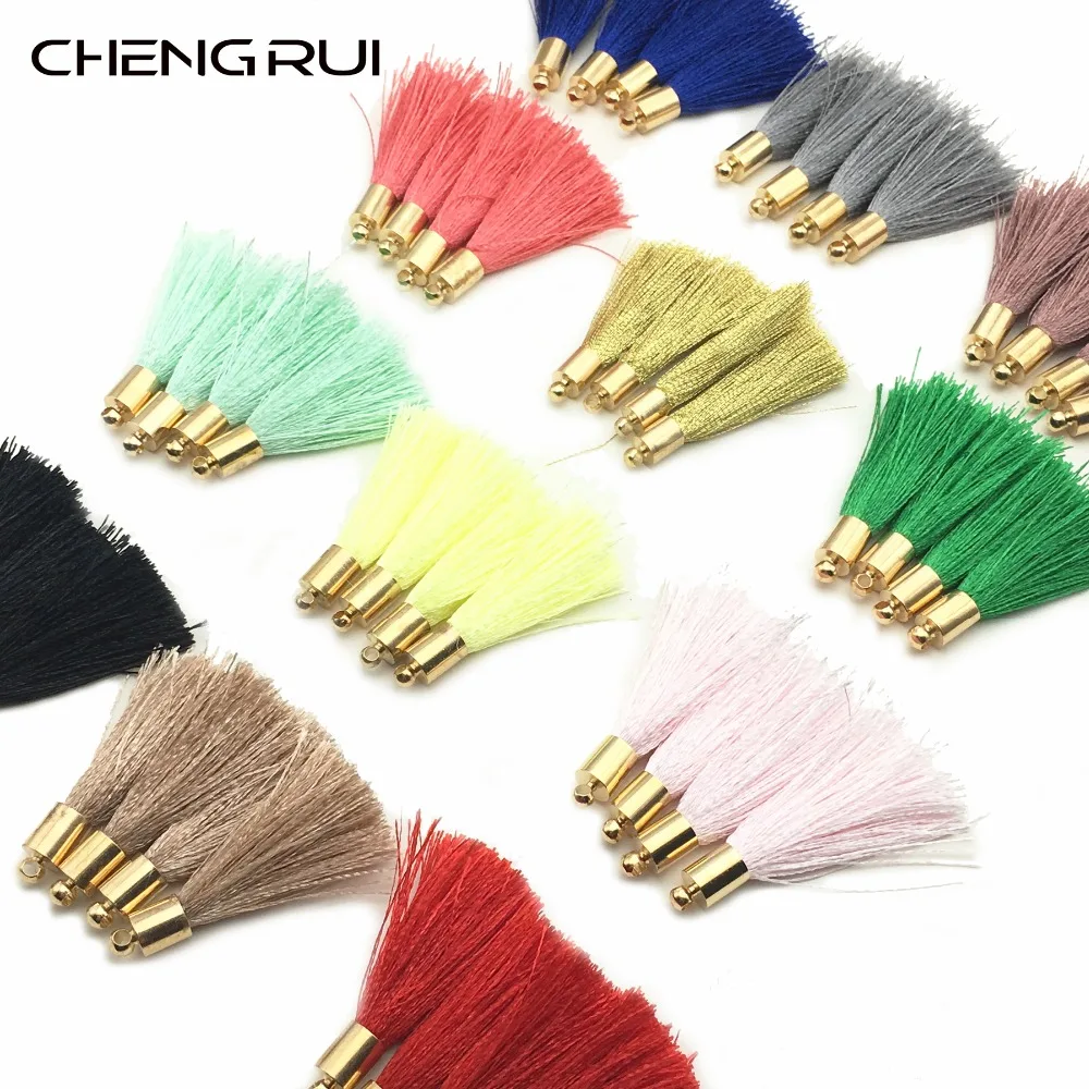CHENGRUI L32 4 см кисточка шелковые кисточки бахрома для штор кисть ремесло ткань с