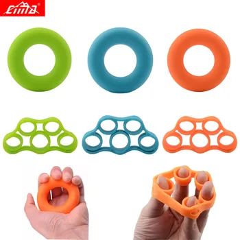 

CIMA Hand Grip Ring Silicone Finger Strengthener Muscle Training bag Gripper power Exerciser Strength Grips Fitness Equipment