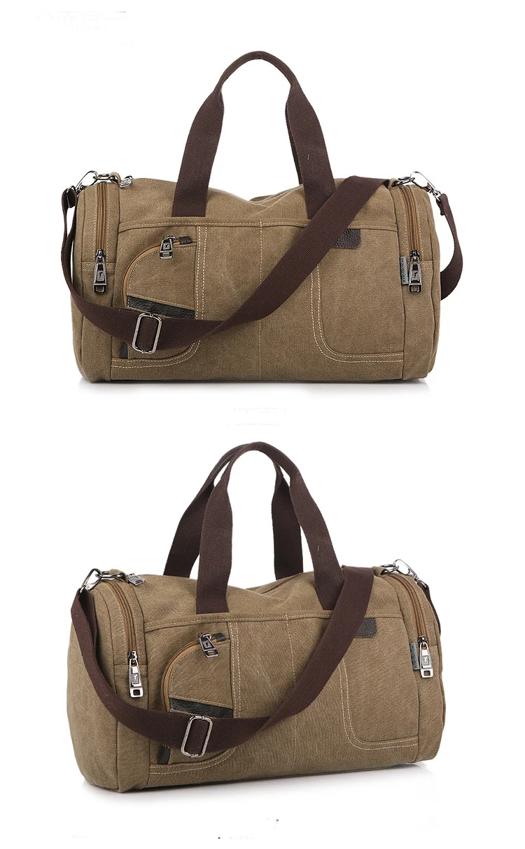 Homens bolsa de ombro bolsa vintage cor