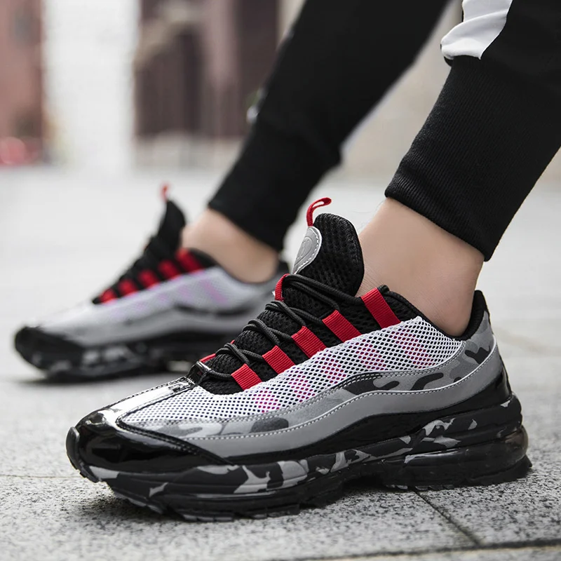 

male sneakers Lightweight 39~46 breathable fashion 2019 trainers male #STBK