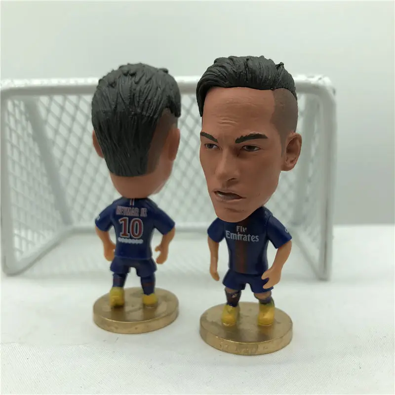 

Soccerwe Soccer Star Doll 10 Neymar Jr Figure Paris Saint Club 2019 Season Blue Kit