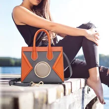 Женские сумки, оригинальные сумки из натуральной кожи, настоящая воловья кожа, сумка через плечо со смайликом, Bolsa Feminina