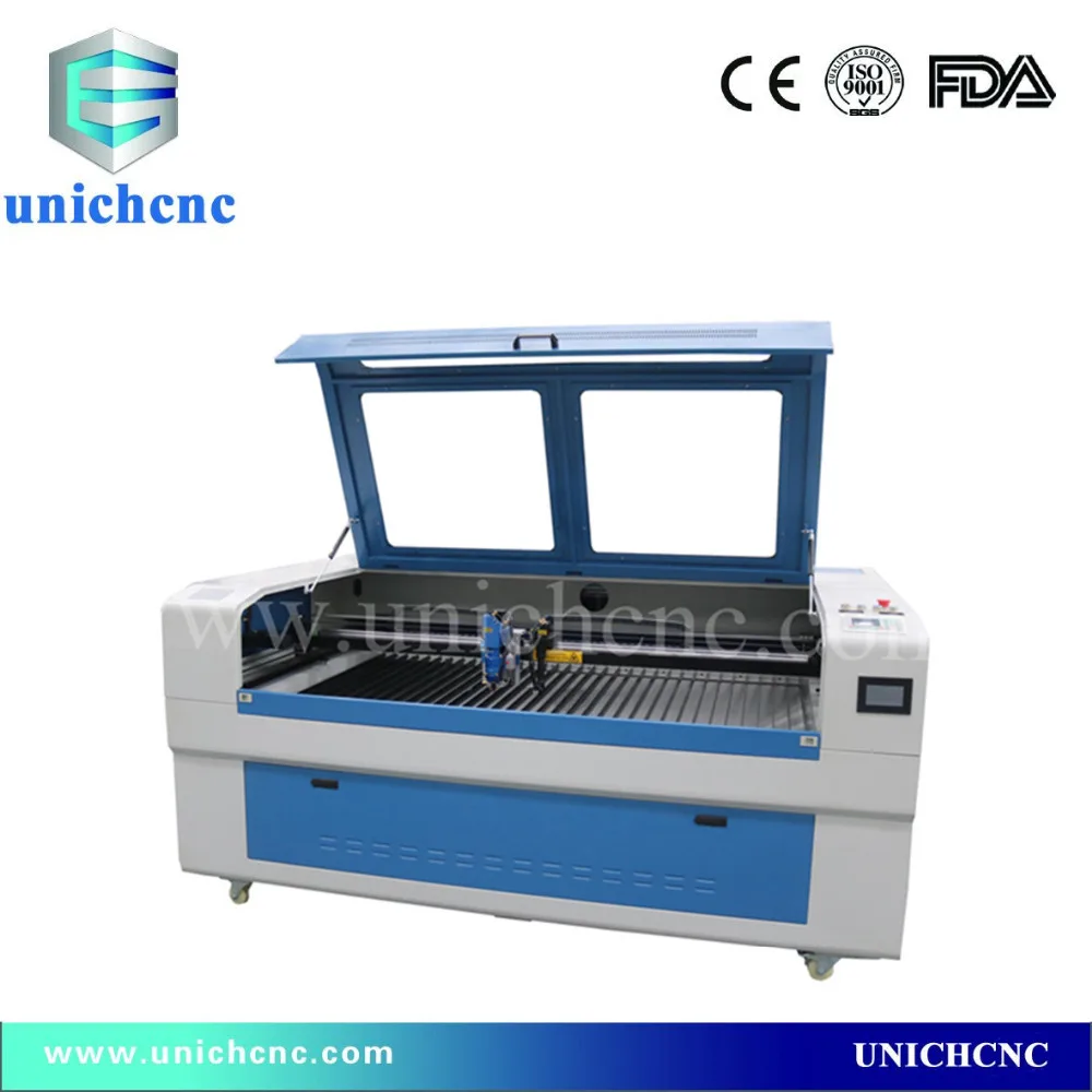 Jinan UNICHCNC нержавеющая сталь акриловый Металл МДФ Кожа лазерная резка машина цена
