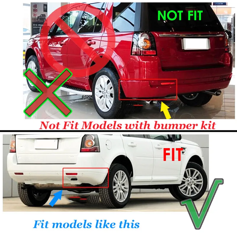 XUKEY подходит для LAND ROVER LR2 FREELANDER 2 2006- Брызговики Передние Задние аксессуары 2008-2010 2011 2012