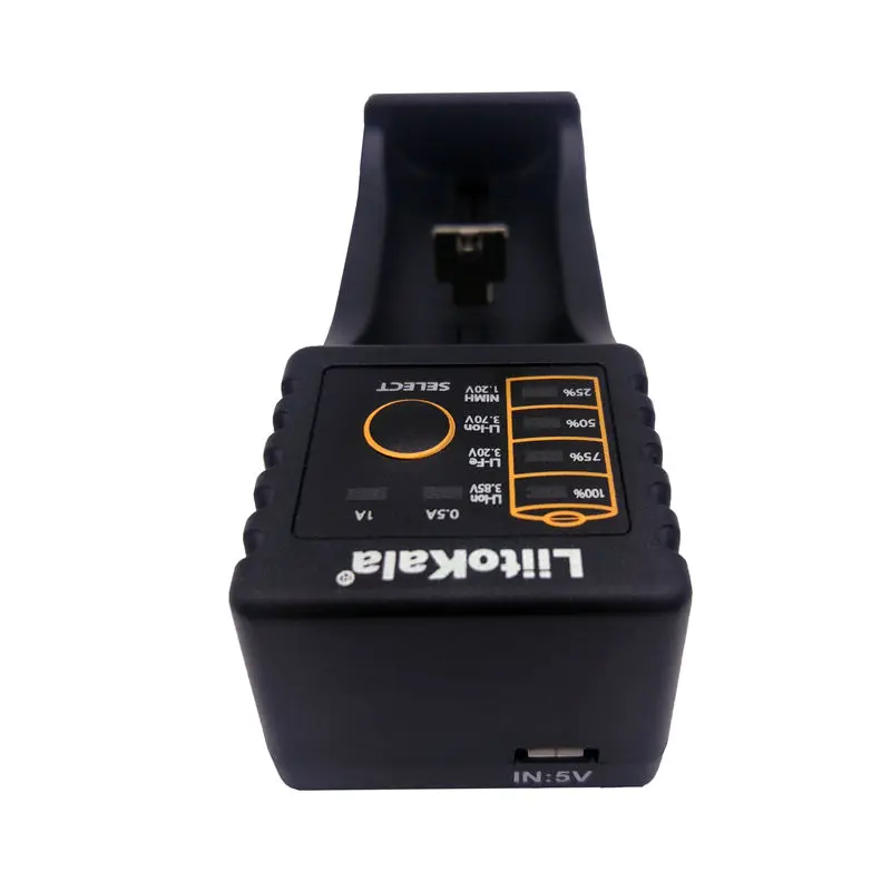 liitokala lii-100B 266501865016340 RC123 single slot intelligent charger, LiFePO4, 12V Ni MH Ni Cd charging, no 5V output liitokala lii-100B 266501865016340 RC123 single slot intelligent charger, LiFePO4, 12V Ni MH Ni Cd charging, no 5V output