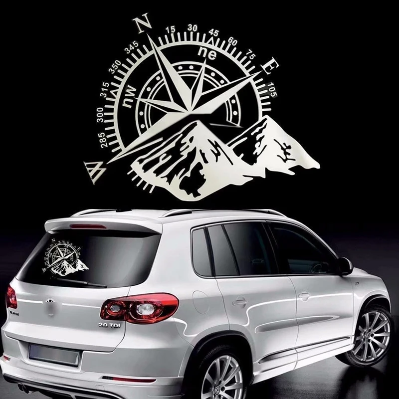 50X60 см Автомобильный капот горный Навигатор Автомобильный стикер