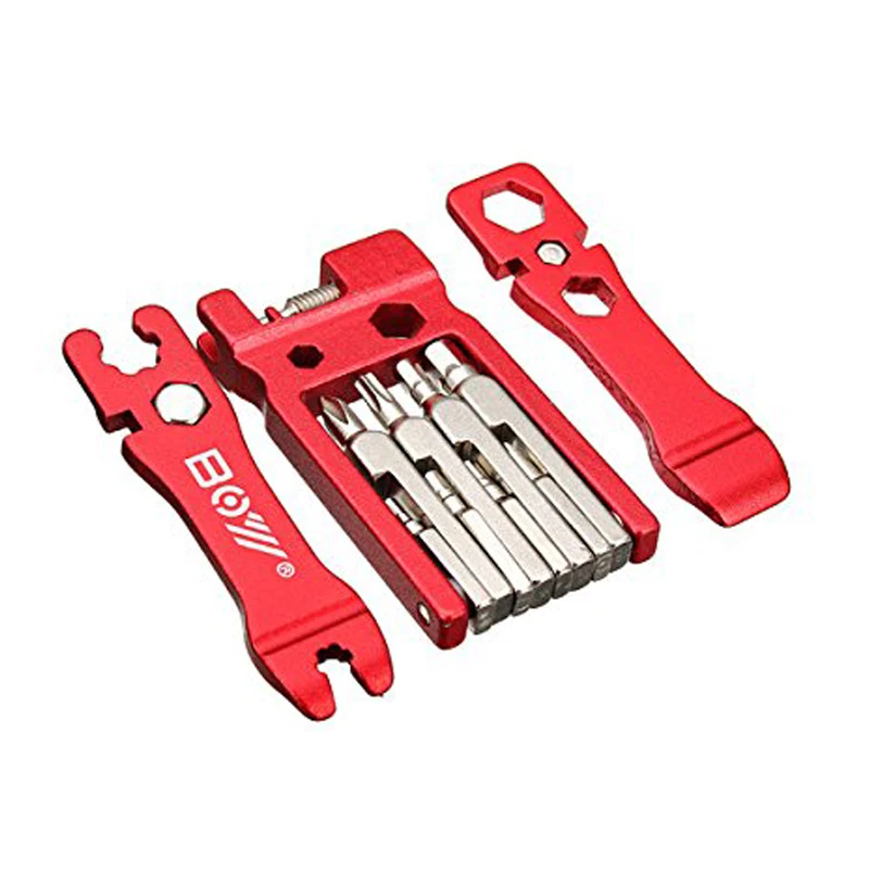 buy BOY 19 In 1 Multi Bicycle Repair Tool Screwdrivers Kit Wrench Set With T25 Spanner Tyre Lever