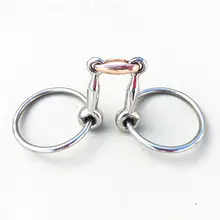 Кольцо из нержавеющей стали Snaffle Bit 14,5 см мундштук конский бит оборудование для лошадей