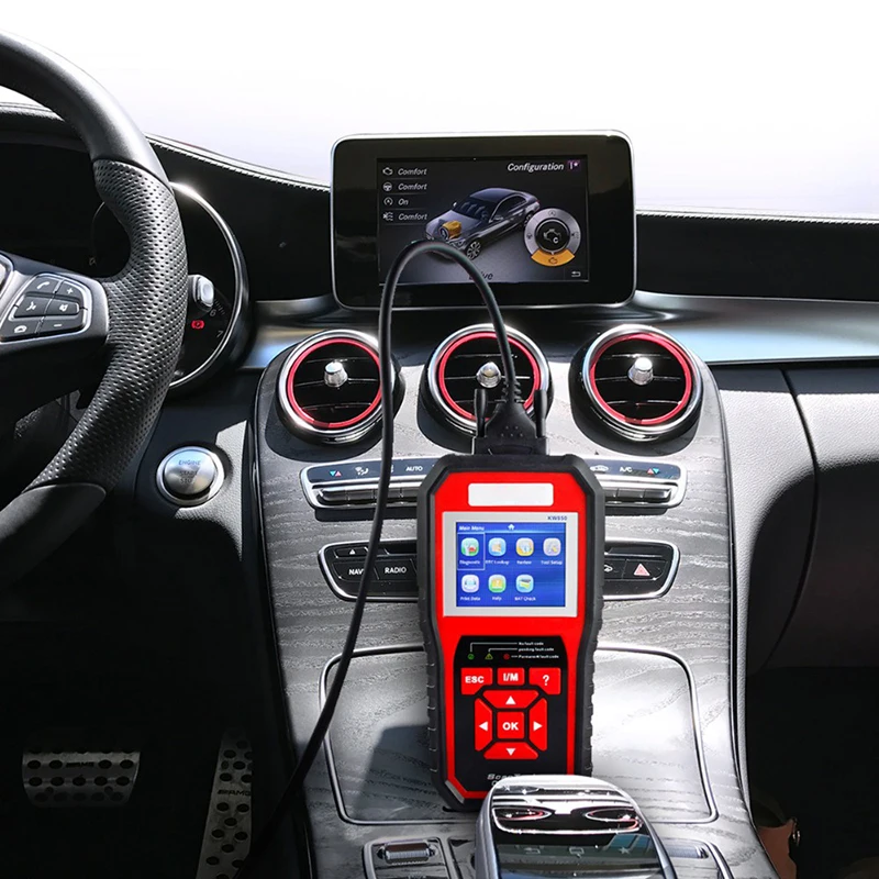 DWZ OBDII EOBD автомобильный компьютерный сканер считыватель кодов ошибок