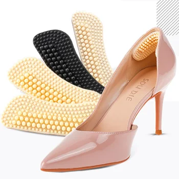 

Fix shoe size Silicon Gel Heel Protection Insole Sticker Heel Protection Insert massage Heel Sticker