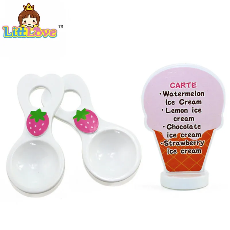 LittLove 22 шт. DIY Play Desserts мороженое 3 + Детские Классические игрушки для малышей