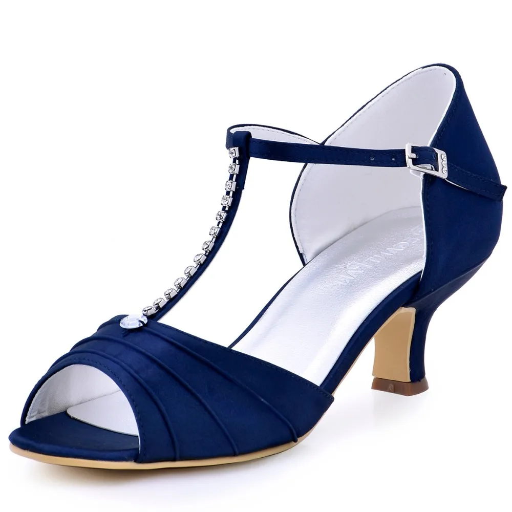 electric blue flat shoes