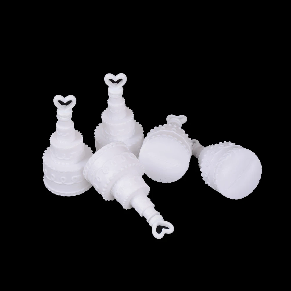 5 шт белые пустые Пузырьковые бутылки для мыла Свадебные украшения для дня рождения производитель пузырей для детских игр под открытым небом пузырьковая игрушка