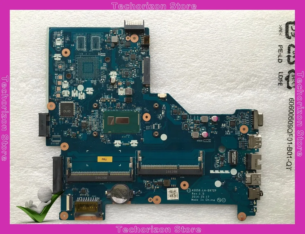 

780118-001 780118-501 For HP 15-R Laptop Motherboard ASO56 LA-B972P SR23Y I5-5200U DDR3 tested working