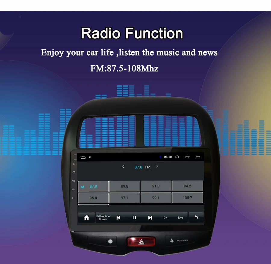 Flash Deal Navivox Android 8.1/9.0 Car Radio Multimedia Player 2 din dvd GPS For Mitsubishi ASX 2010-2017 Navigation headunit Stereo audio 2