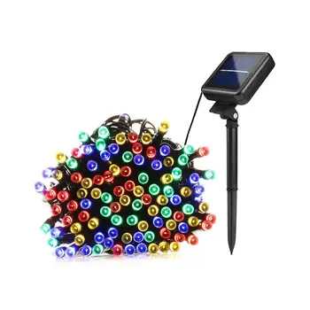 

LED solar string fairy light Outdoor waterproof Garland Solar Power Lamp Christmas For Garden courtyard Decoration lighting