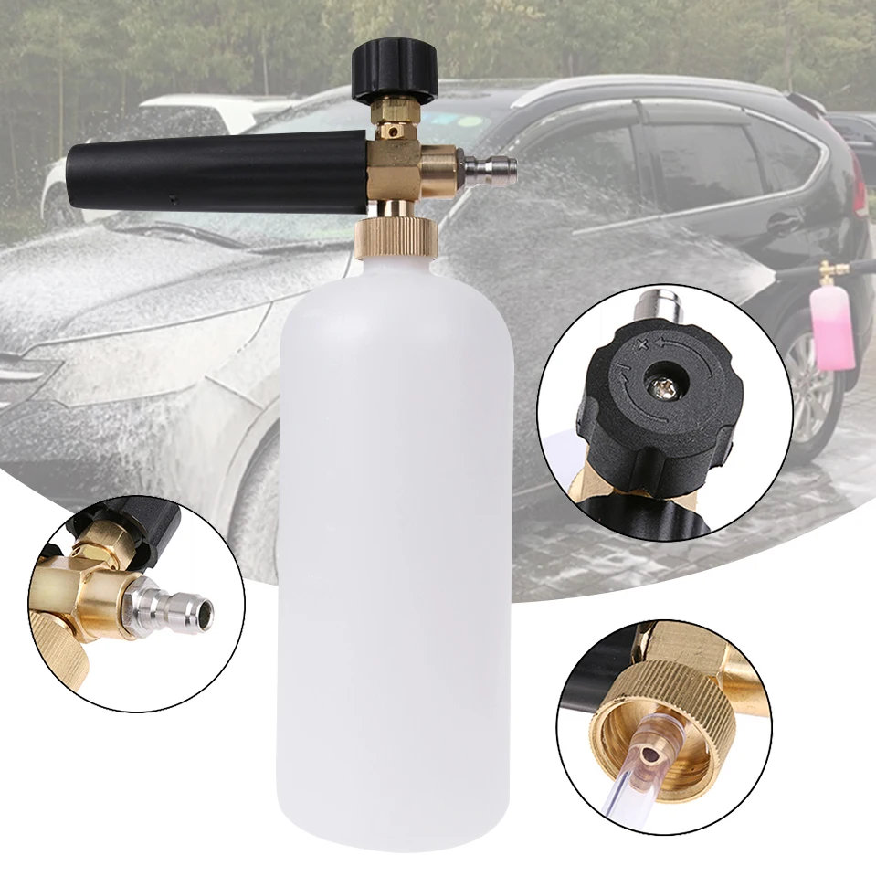 

VODOOL Car Clean Styling Foam Gun Car Wash Pressure Washer Jet Wash 1/4" Quick Release Snow Lance Foam for Karcher K2-K7 Series