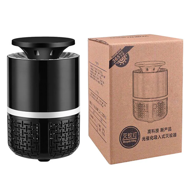 

Portable and compact Electric Mosquito Killer Lamp USB Photo-catalyst Fly Moth Bug Insect Trap powered bug zapper