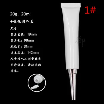 

New Arrivals 100/ lot, 20 ml Cosmetics hoses Eye cream BB cream container Empty cosmetics container