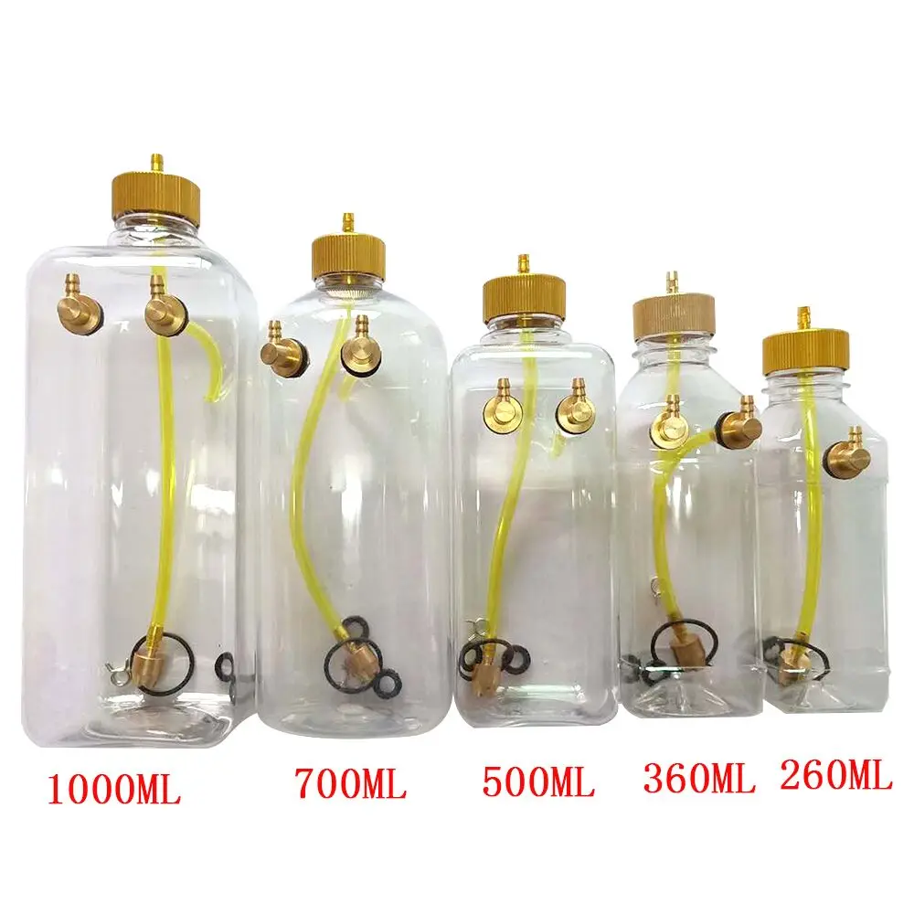 RC Flight Model Fuel Tank Transparent Plastic 260ML 360ML 500ML 1000ML For RC Airplane Model Accessory