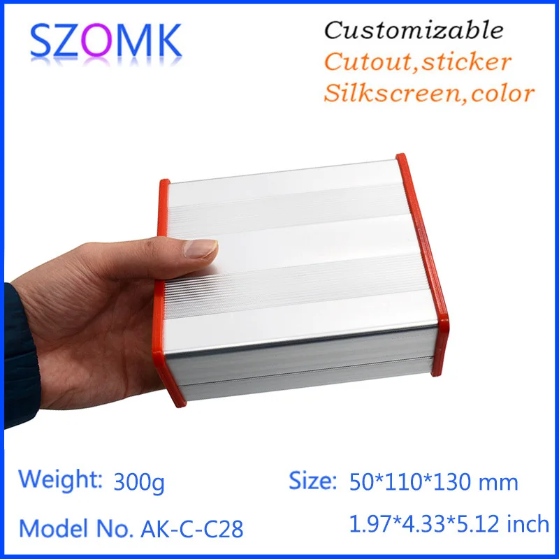 aluminum extruded enclosure project box instrument enclosure junction housing szomk chassis outlet boxes (1).jpg