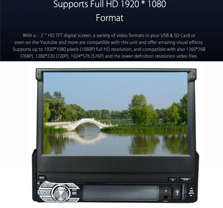 Clearance Andriod GPS navigation Car Radio Bluetooth V2.0 Car Stereo Audio Player In-dash Single Din Mp3 Player USB MP3 WMA Radio Player 2