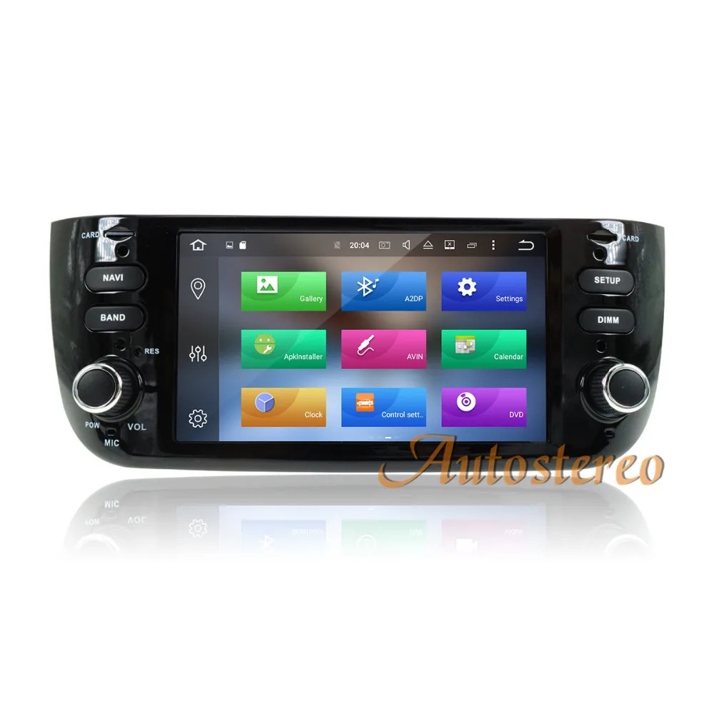 Sale Car DVD player GPS navigation radio Stereo For Fiat Punto 2009-2015 Linea 2012+ UNIT auto video multimedia The newest Android9.0 2