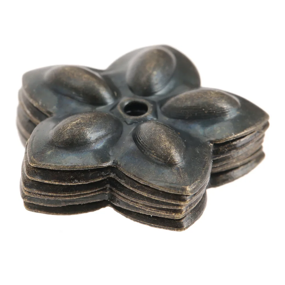 100pc Vintage Bronze Upholstery Tacks Studs DIY Furniture Fabric Wood Hardware