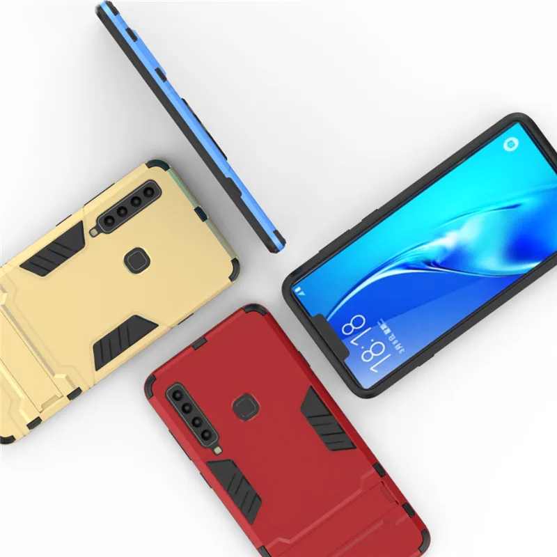 A9S A9200 Case For Samsung Galaxy A9 2018 Back Cover TPU Silicon Stand Thin Slim Armor Hard Celulars Coque Fundas |