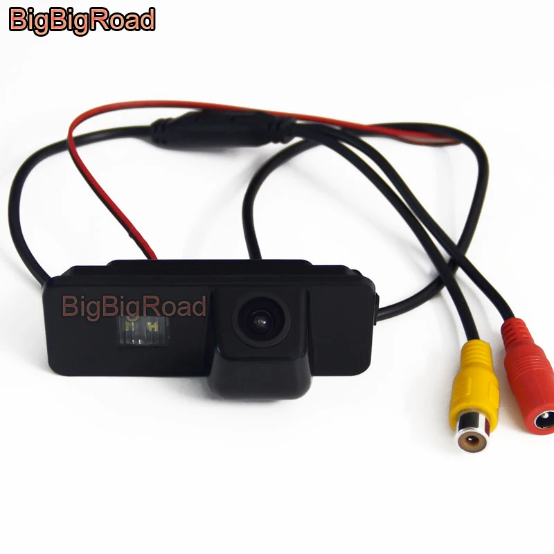 

BigBigRoad For Volkswagen Polo Goft 4 5 6 MK4 MK5 MK6 Passat B6 Phaeton Scirocco Car Rear View Backup Parking Camera Waterproof