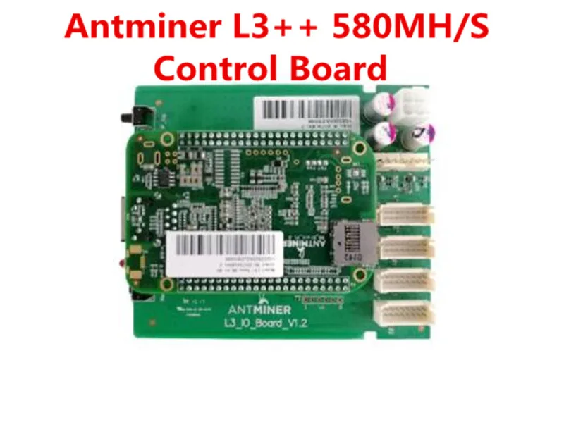 Плата управления ANTMINER L3 ++ включает плату ввода-вывода и материнскую которая