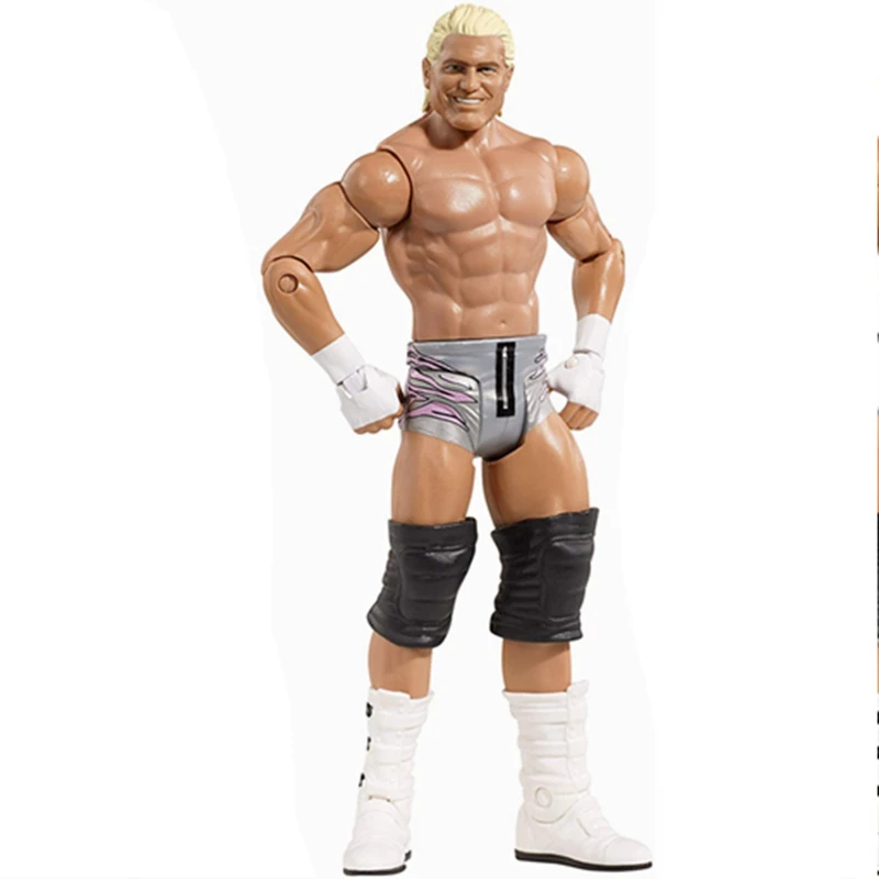

7" Wrestling Wrestler Superstar Dolph Ziggler Figurine Toy Brinquedos Figurals Collection Model Gift