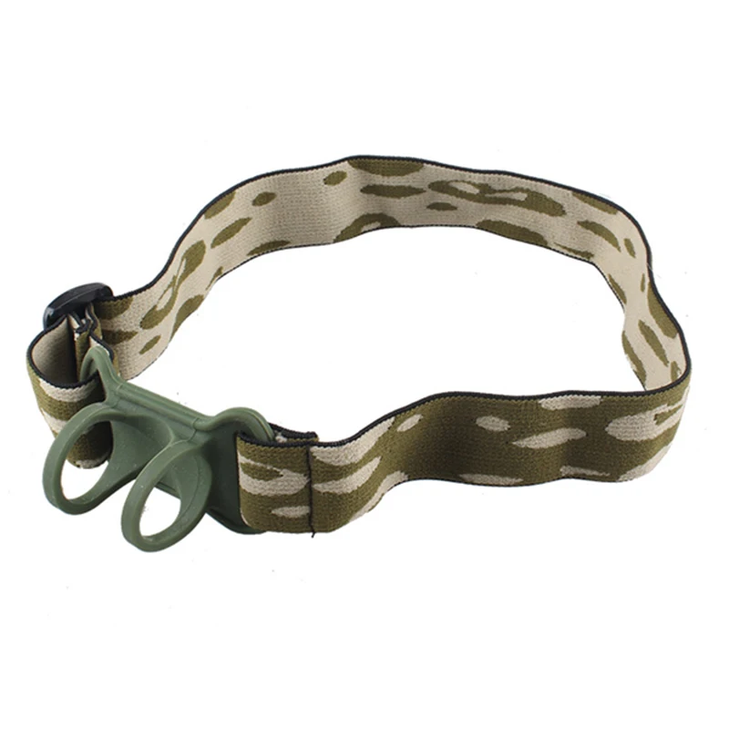 MISING réglable lampe de poche LED bandeau fixe sangle tête ceinture extérieure torche support de montage de phare pour 22-30mm lampes de poche ► Photo 2/2
