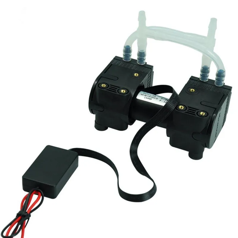 

12V-24V brushless DC motor double head diaphragm pump self-priming pump