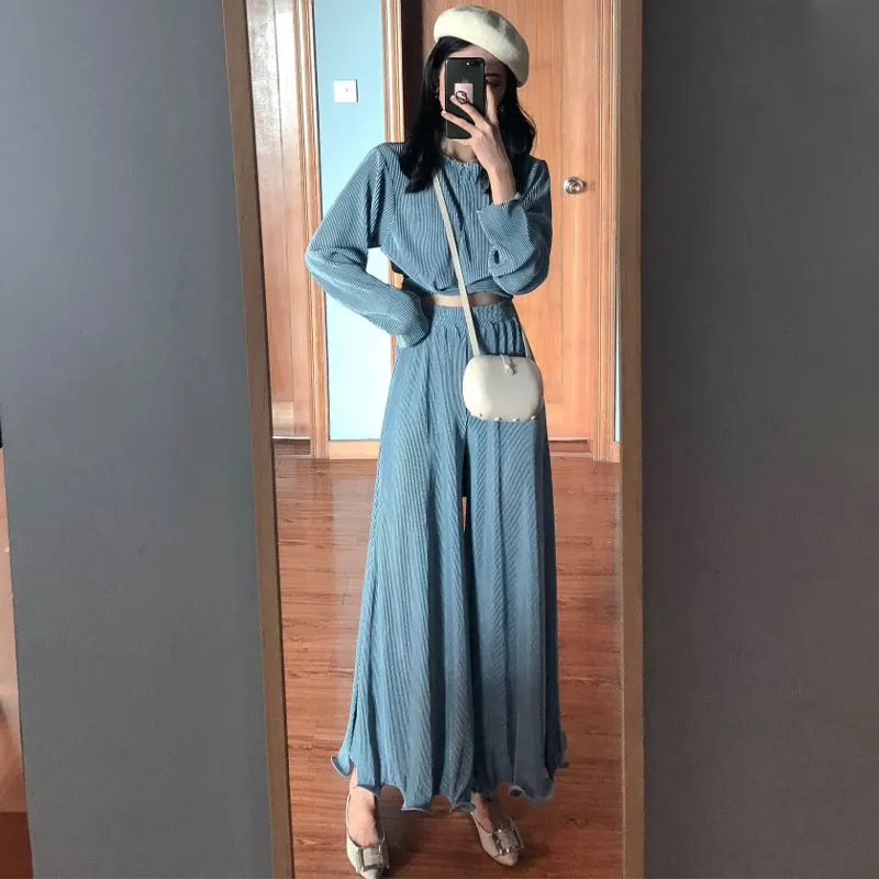 

Cheap wholesale 2018 new summer Hot selling women's fashion casual 2pieces set suit Y1196
