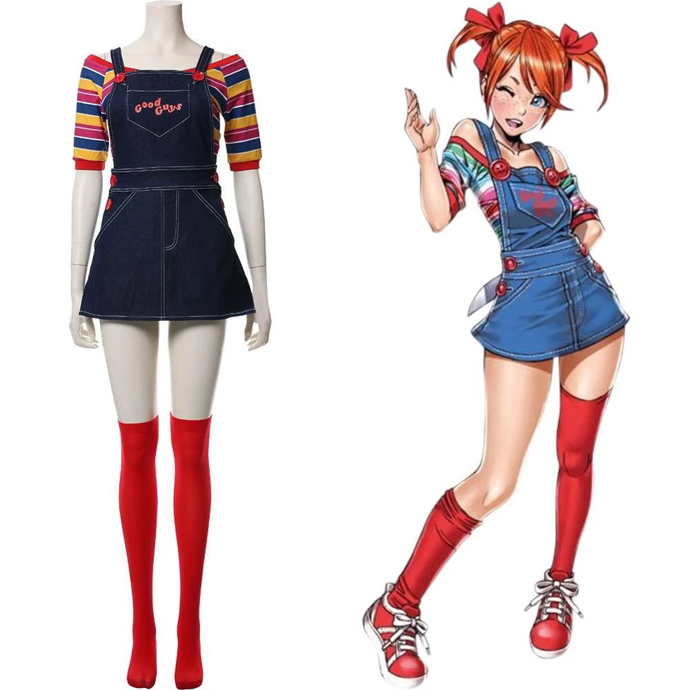 Disfraz De Película De Horror Para Niños Y Niñas Disfraz De Cosplay Chucky Vestido De Adultos Juegos Completos Fiesta De Carnaval Y Halloween Disfraces De Películas Y Tv Aliexpress