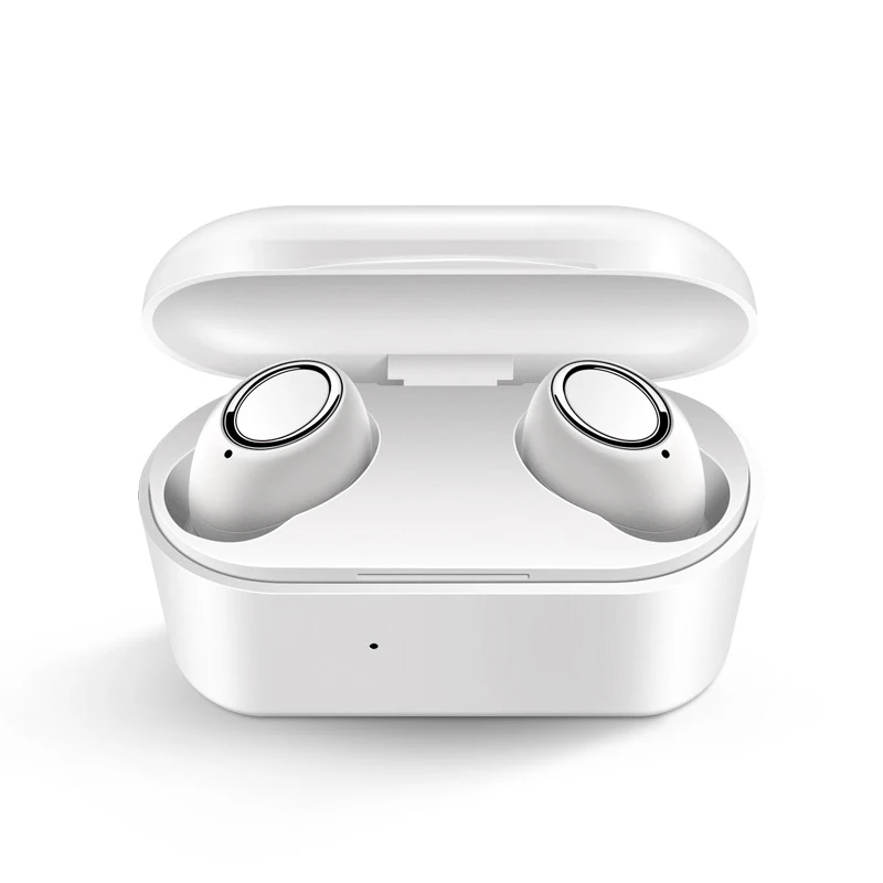 White Bluetooth 5,0, беспроводные наушники, TWS, наушники в ухо, телефоны, гарнитура, спортивные наушники, гарнитура для телефона с микрофоном - Цвет: White