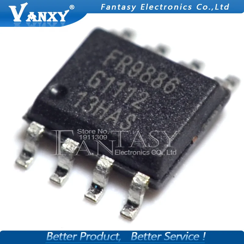 10 шт. FR9886 SOP8 9886 СОП SMD FR9886SPGTR лапками углублением SOP 8| |
