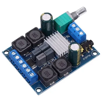 

Digital Amplifier Board 2x50W TPA3116D2 Dual Channel Stereo DC 4.5-27V Class D