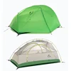 DHL freeshipping New 2 Person Camping Tent Waterproof 20D Silicone Fabric Double-layer Tent 4 seasons Tent NH17T012-T ► Photo 3/5