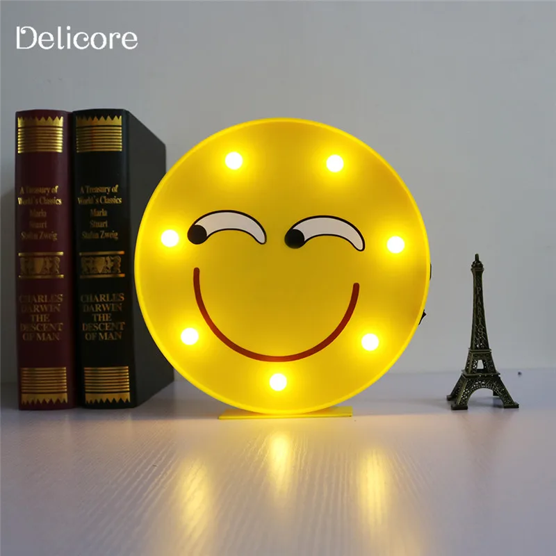 Emoji de cara pared colgante lámpara o cómico DELICORE LED srxhtQCBd
