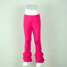 Красивые милые и популярные штаны с тремя рядами оборок для девочек