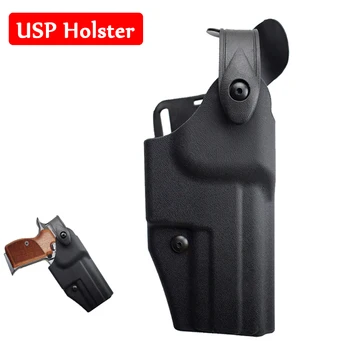 

Military Gun Carry Case For HK USP Pistol Belt Holster Right Hand Quick Drop Holster Hunting Airsoft Gear Waist Holster