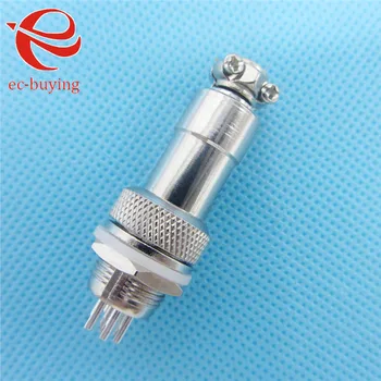 

10sets GX12 6Pin Diameter 12mm Male+ Female Metal Aviation Plug Socket Air Connector